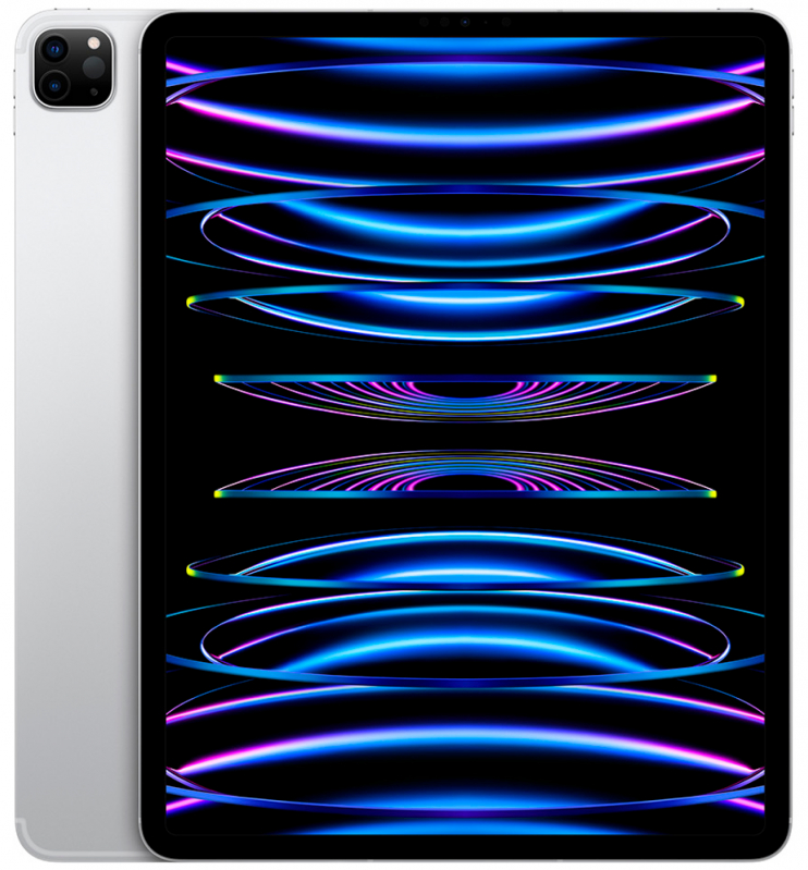Apple iPad Pro 12.9 (2022), 128 ГБ, Wi-Fi + Cellular, серебристый